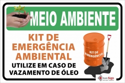 Meio ambiente: Kit de emergência ambiental