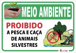 Meio ambiente: Proibido a pesca e a caça de animais silvestres