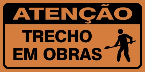 Obras: Trecho em obras