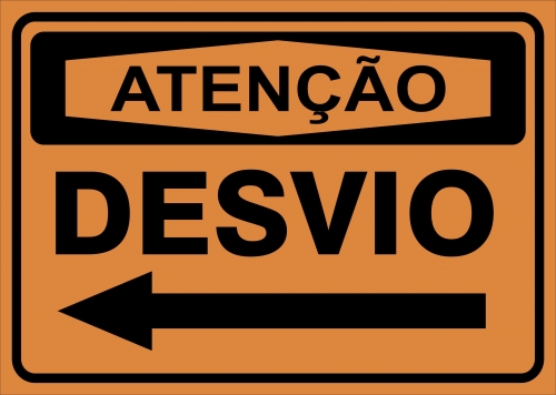 Obras: Atenção desvio para esquerda
