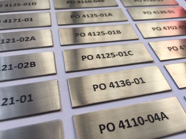 Plaquetas de Identificação