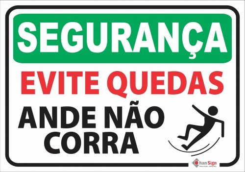 Segurança: Evite quedas